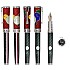 David Oscarson Take it to the Limit Fire Red & Carbon Black Pluma estilográfica