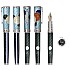 David Oscarson Take it to the Limit Sky Blue & Carbon Black Pluma estilográfica