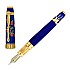 David Oscarson Tree of Life Sapphire Blue Stylo Plume
