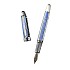 David Oscarson Trellis Azure Blue Füllfederhalter