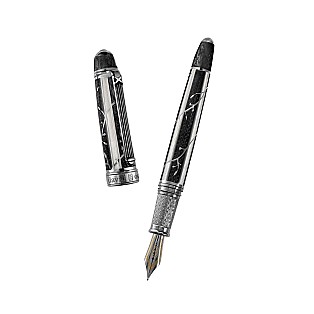 David Oscarson Trellis Black Fountain pen
