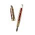 David Oscarson Trellis Red Fountain pen