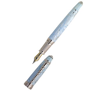 David Oscarson Winter Blue Fountain pen