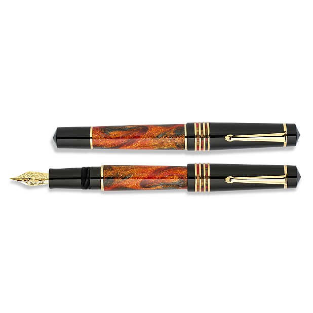 Delta Dolce Vita 2.0 Glow Up by Jonathon Brooks Mid-Size GT Piston Fountain pen