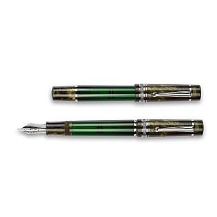Delta Mid-Size-Plus Royal Green ST Fountain pen