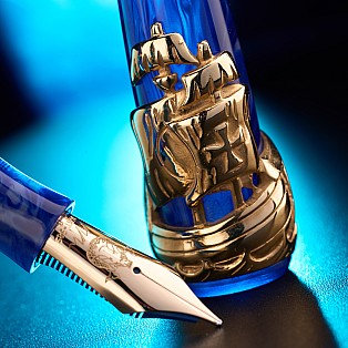 Nino Marino Signature Columbus Gold Fountain pen