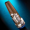 Nino Marino Signature Columbus Silver Fountain pen