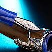 Nino Marino Signature Columbus Silver Fountain pen