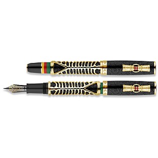 Delta Indigenous Simbu Black Vermeil LE GT Stylo plume