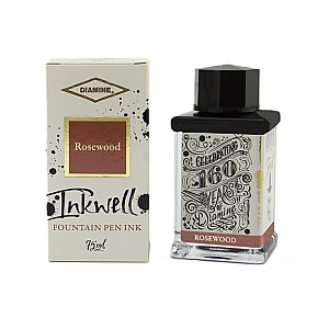 Diamine 160th Anniversary Rosewood 75ml Ink Bottle