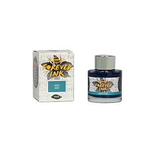 Diamine Forever Ink Aqua Blue 50ml Ink Bottle