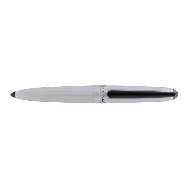 Diplomat Aero Pearl White Vulpen