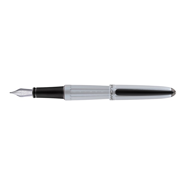 Diplomat Aero Pearl White Vulpen