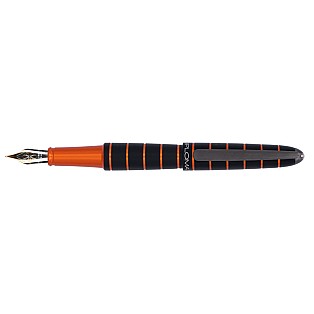Diplomat Elox Black Orange Caneta de Tinta Permanente