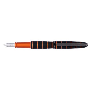 Diplomat Elox Black Orange Caneta de Tinta Permanente