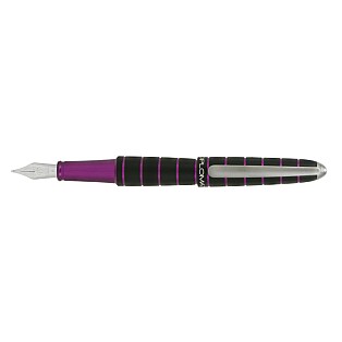 Diplomat Elox Black Purple Caneta de Tinta Permanente