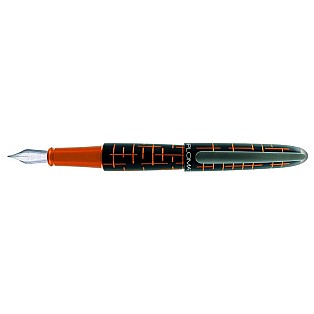 Diplomat Elox Matrix Orange Caneta de Tinta Permanente