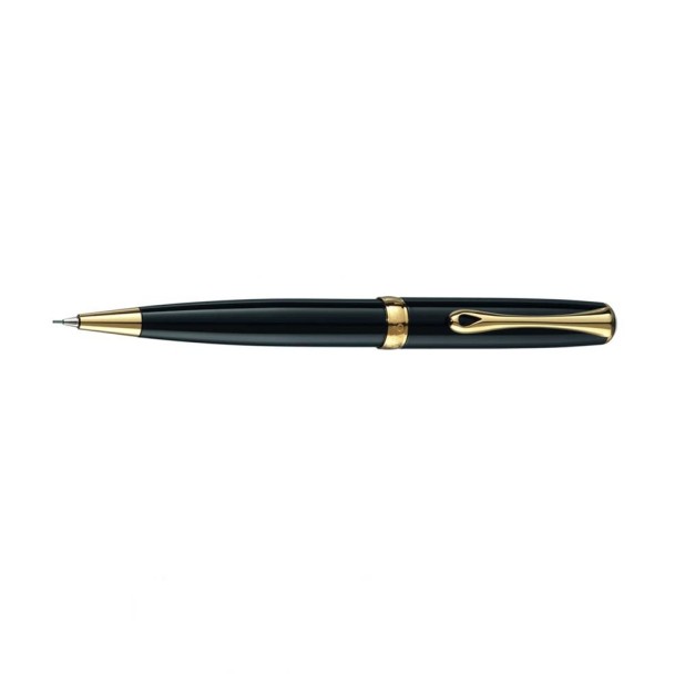 Diplomat Excellence A Zwart Lak GT Vulpotlood 0,7mm