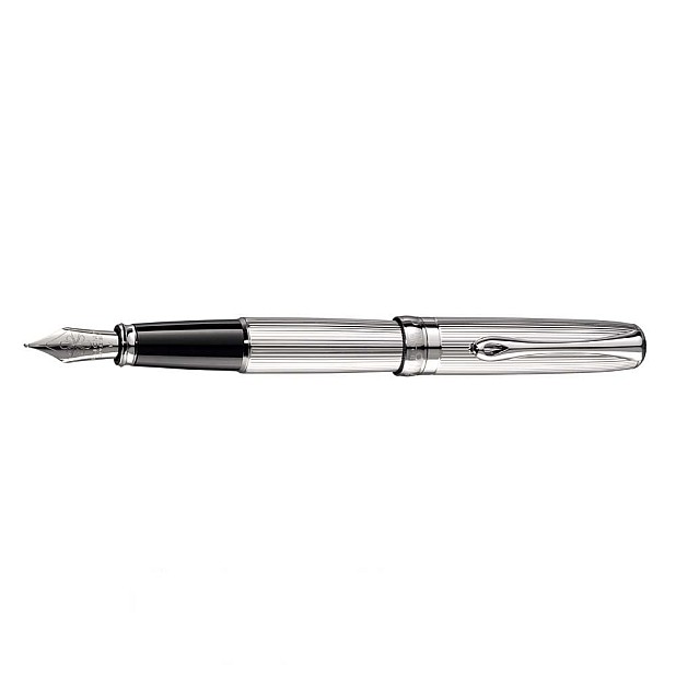 Diplomat Excellence A Guilloche Chroom Vulpen