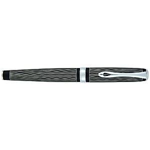 Diplomat Excellence A Lapis Black Waves Guilloche Rollerball