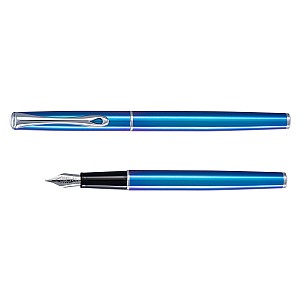 Diplomat Traveller Funky Blue Vulpen