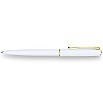 Diplomat Traveller Snowhite Gold Ballpoint