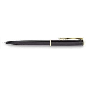 Diplomat Traveller Black Laque Gold Stylo bille
