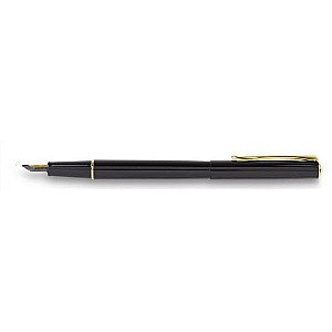 Diplomat Traveller Zwart Lak Gold Vulpen