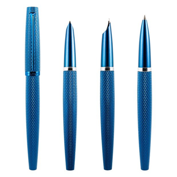 Diplomat Viper Blue Guilloche Fountain pen