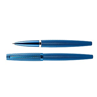 Diplomat Viper Blue Guilloche Rollerball