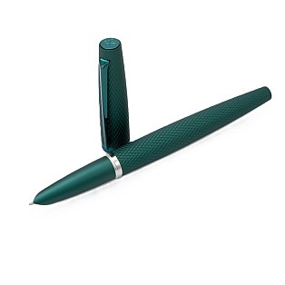 Diplomat Viper Green Guilloche Pióro wieczne