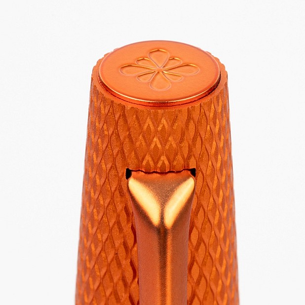 Diplomat Viper Orange Guilloche Stylo Plume
