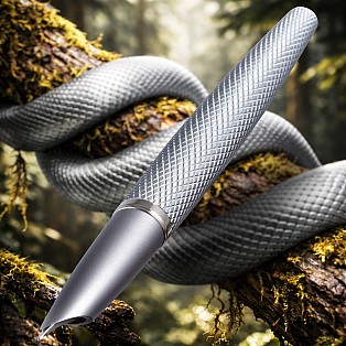 Diplomat Viper Silver Guilloche Pióro wieczne
