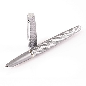 Diplomat Viper Silver Guilloche Pióro wieczne