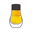 Dominant Industry Standard No.102 Citrus Yellow 25ml Ink Bottle