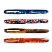 Edison Collier Antique Marble GT Fountain Pen