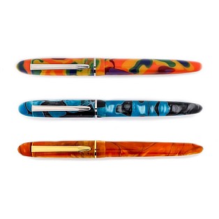 Edison Menlo Blue Grotto ST Fountain Pen 
