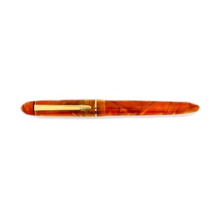 Edison Menlo Sweet Honey GT Fountain Pen 
