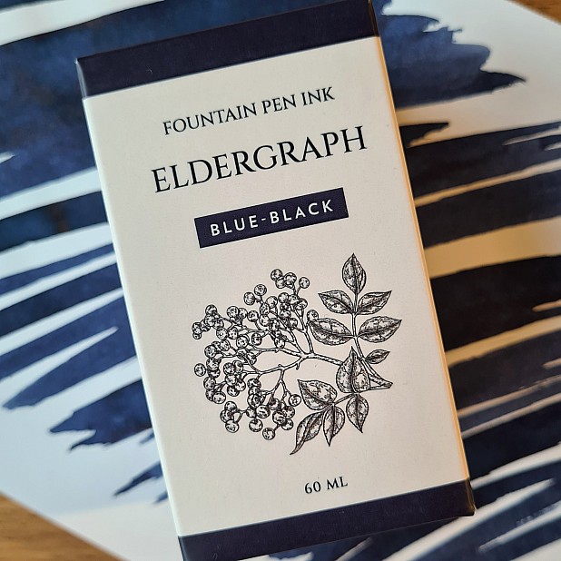 Eldergraph Blue-Black 60ml Ink Bottle