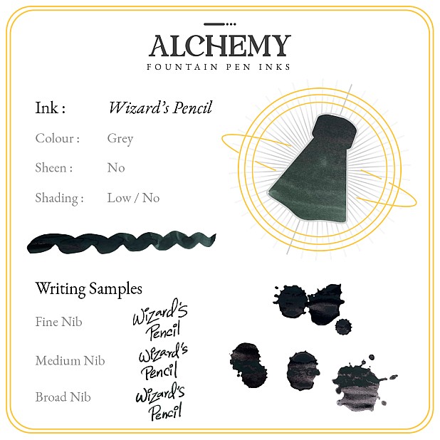 Endless Alchemy Wizards Blyertspenna 45ml Bläckflaska