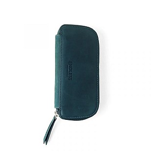 Bolsa para canetas ajustável azul Endless Companion (tripla)