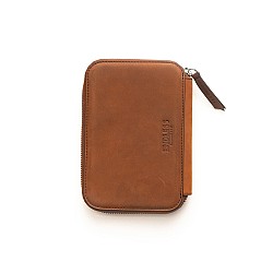 Endless Companion Brown Adjustable Pen Pouch (Fivefold)