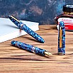 Esterbrook Estie Blue Moon GT Piston Caneta-tinteiro