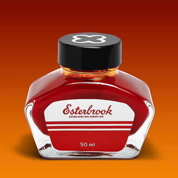 Esterbrook Shimmer Tangerine 50ml Ink Bottle
