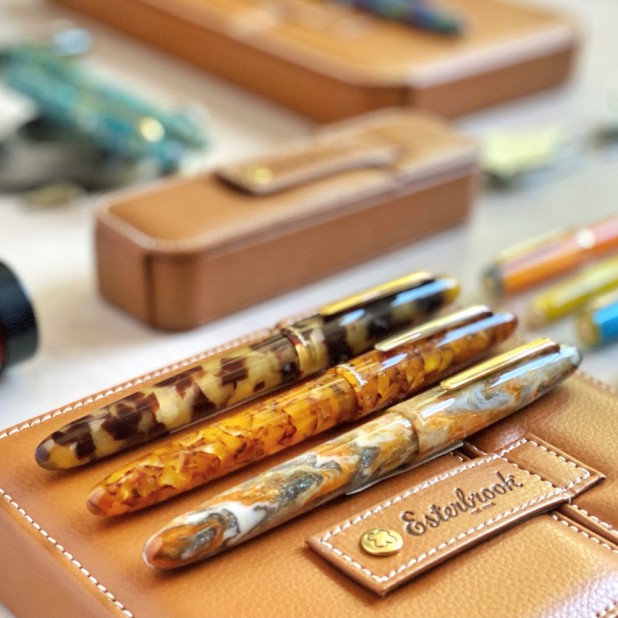 Esterbrook British Tan Pen Nook (dubbel)