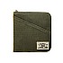Esterbrook 20 Slot Canvas Zipper Pen Case Army Green