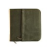 Esterbrook 20 Slot Canvas Zipper Pen Case Army Green