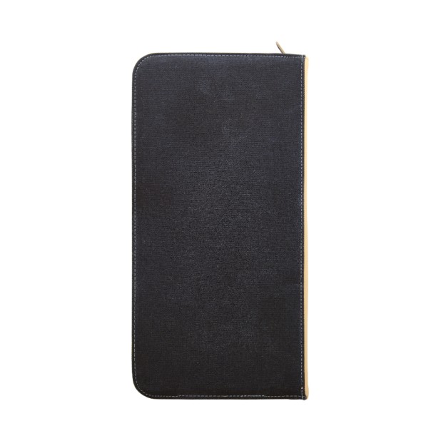 Esterbrook 40 Slot Canvas Zipper Pen Case Navy Blue