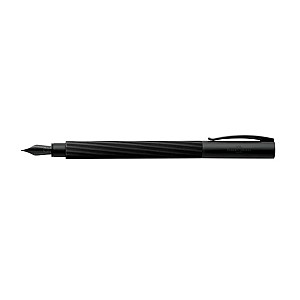 Faber-Castell Ambition Italic Obsidian Black Fountain pen