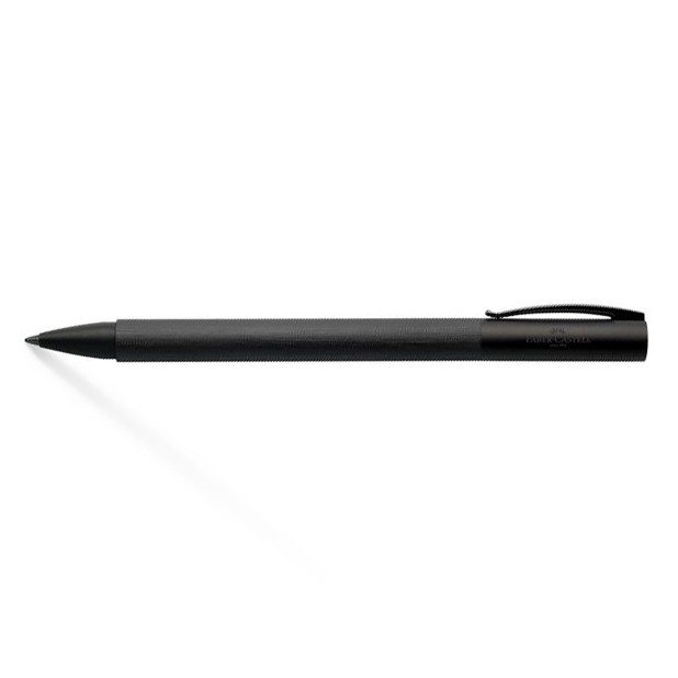 Faber-Castell Ambition Italic Obsidian Black Balpen
